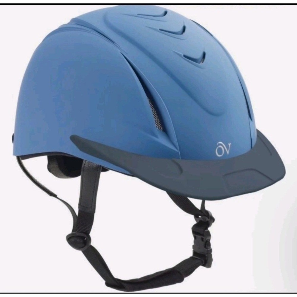 NEW Ovation Deluxe Schooler Equestrian Riding Helmet Blue Size Small/Medium